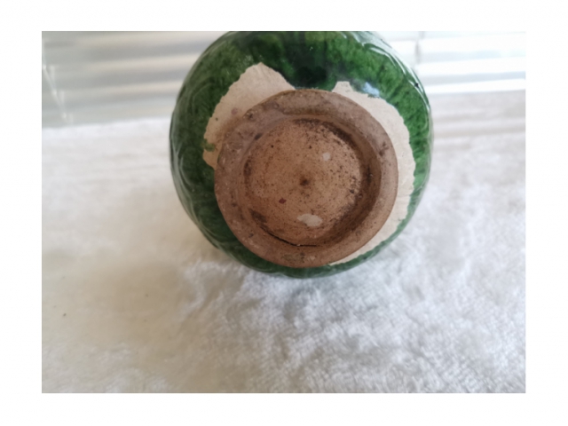 綠釉葫蘆瓶