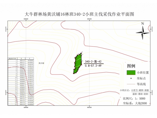 喀喇沁旗大牛群林場165畝落葉松主伐林地木材處置權(quán)