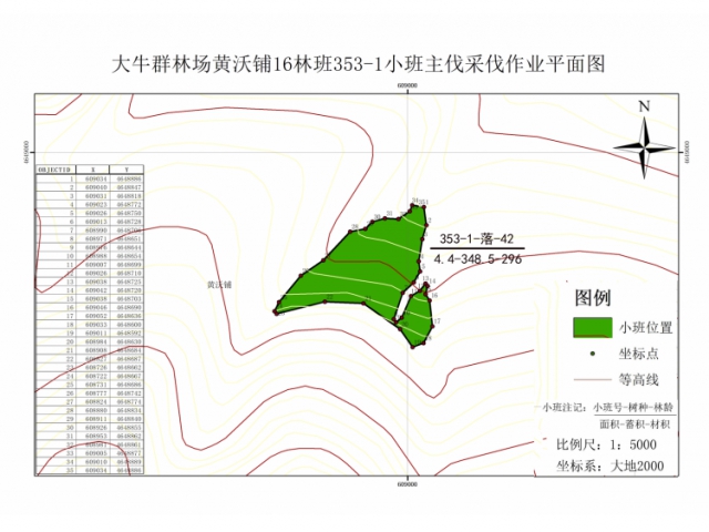 喀喇沁旗大牛群林場165畝落葉松主伐林地木材處置權(quán)